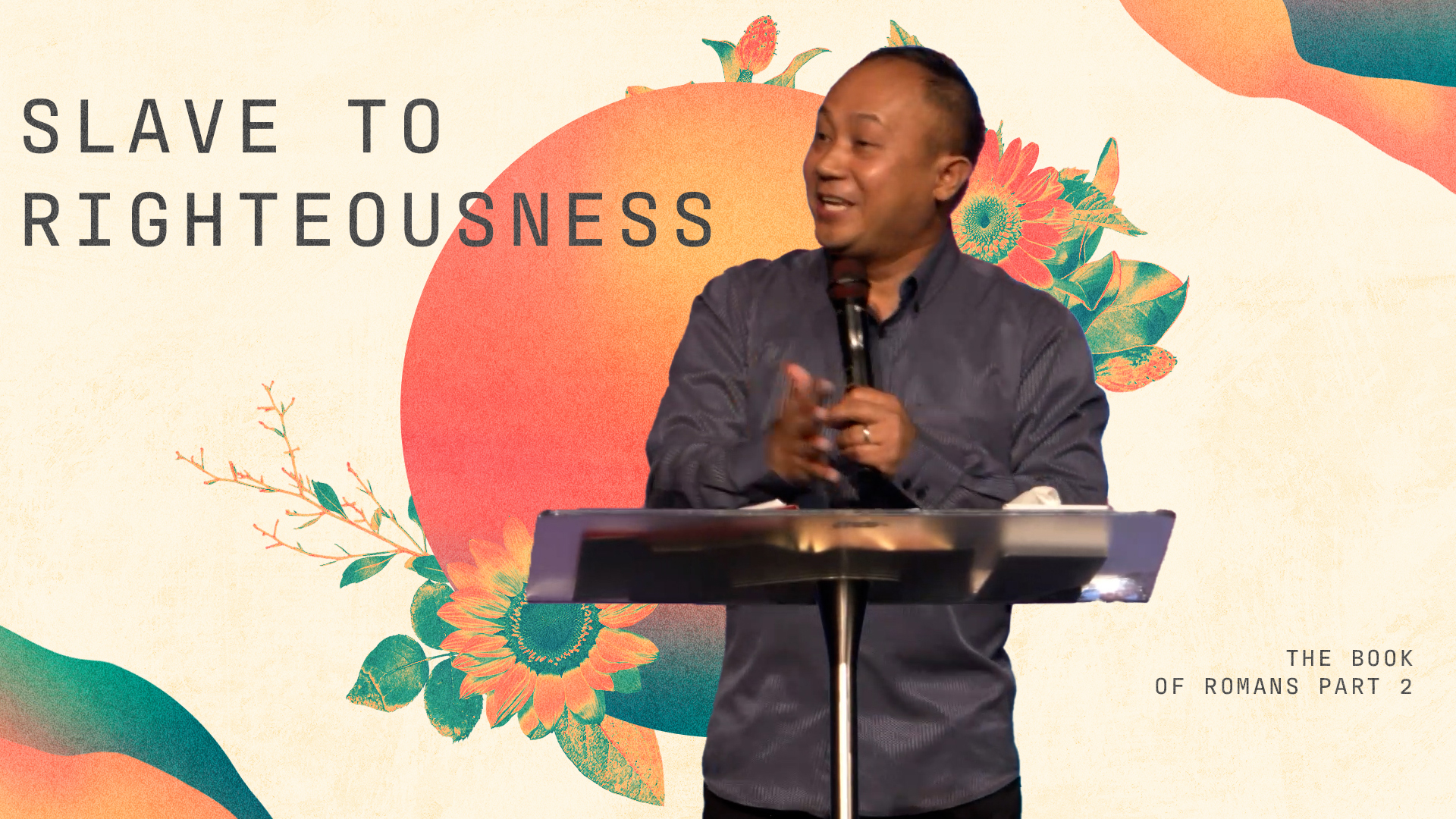 The Cross Sermon Graphic Pastor Bomi