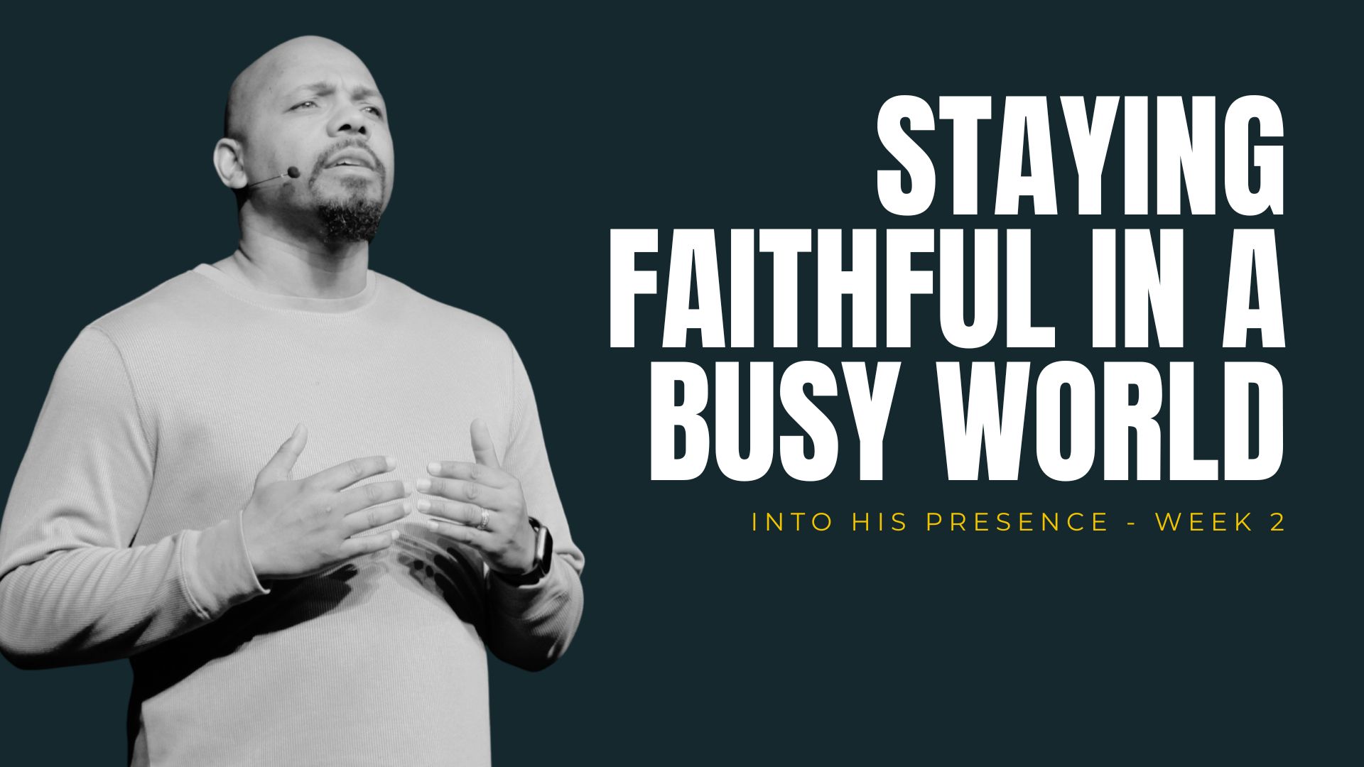 The Cross Sermon Graphic Pastor Bomi