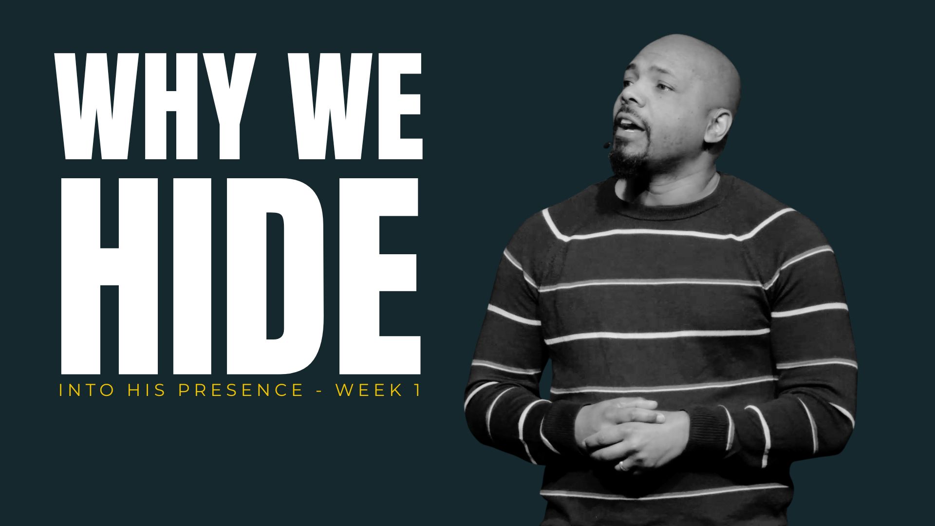 The Cross Sermon Graphic Pastor Bomi