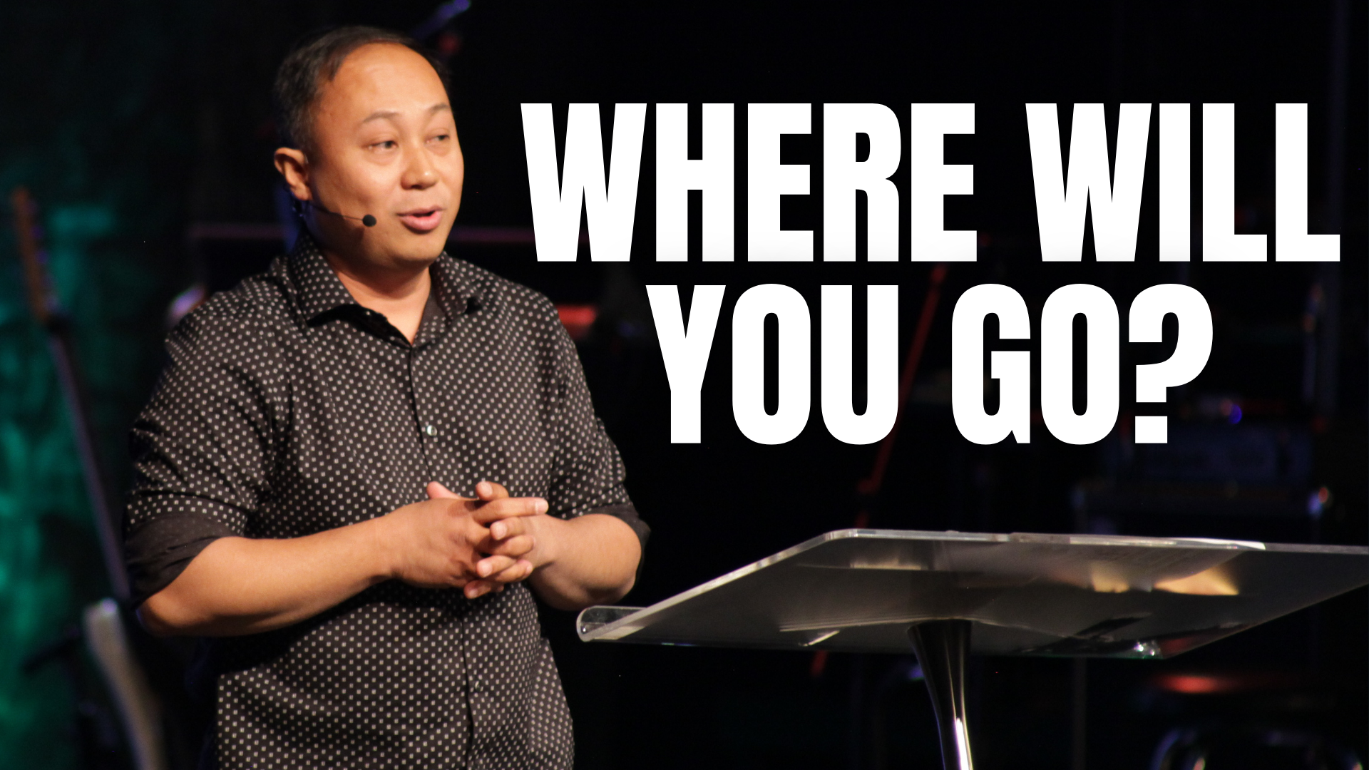 Days After - Week 5 The Cross Sermon Graphic Pastor Bomi