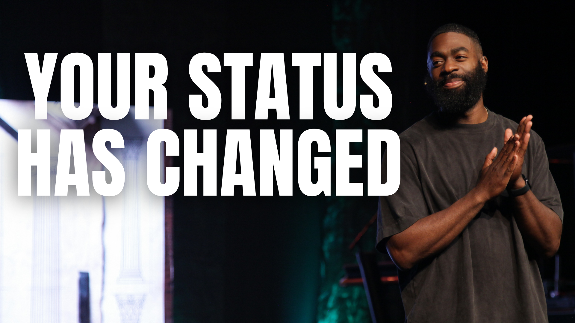 The Cross Sermon Graphic Pastor Bomi