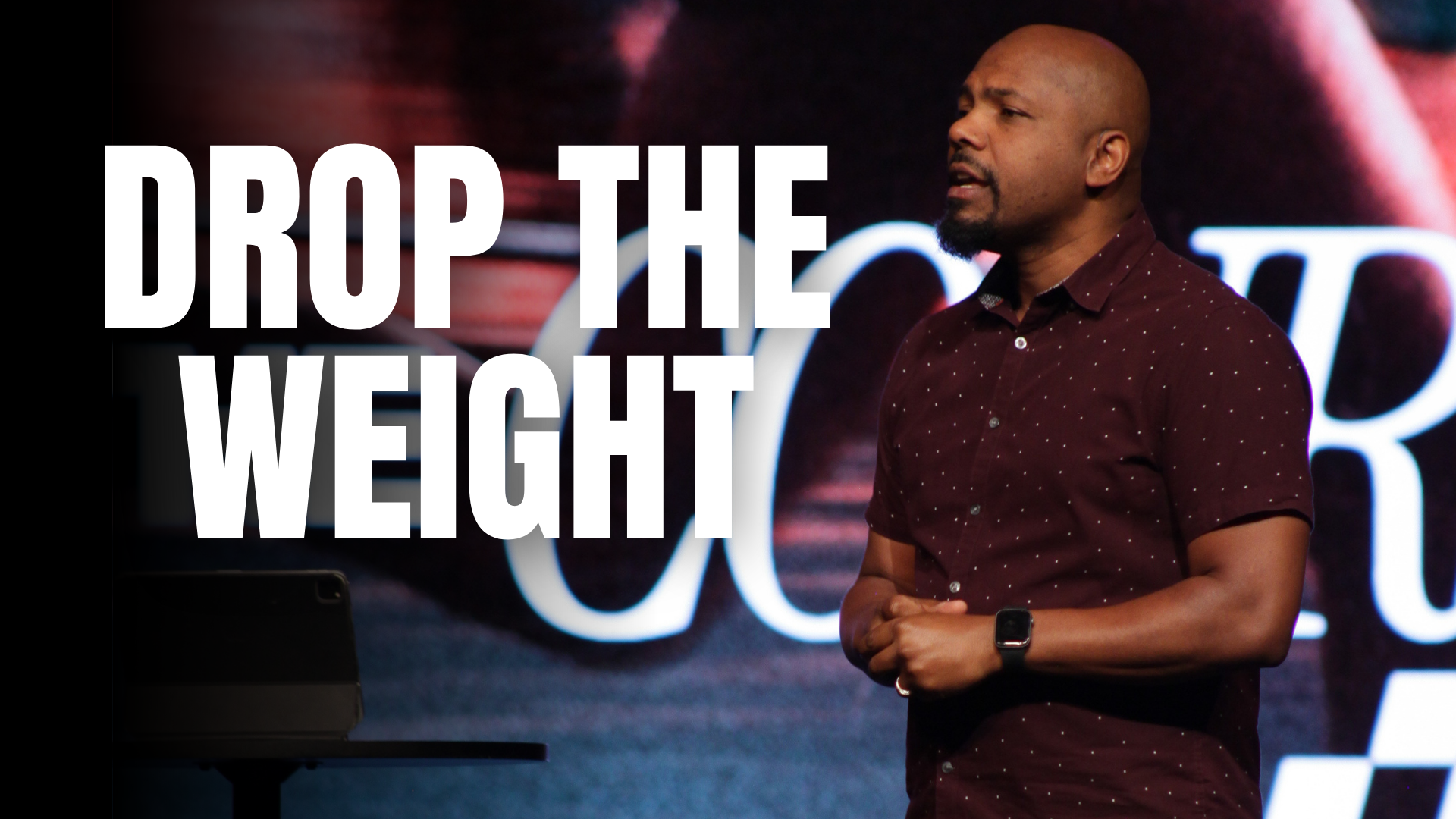 1 The Cross Sermon Graphic Pastor Bomi
